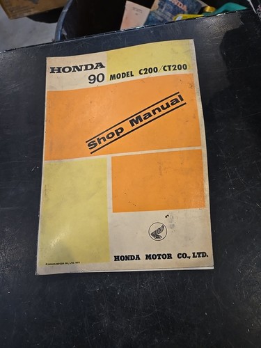 1971 genuine honda shop - genuine,