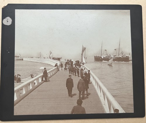 Ostend port paddle steamer - &,