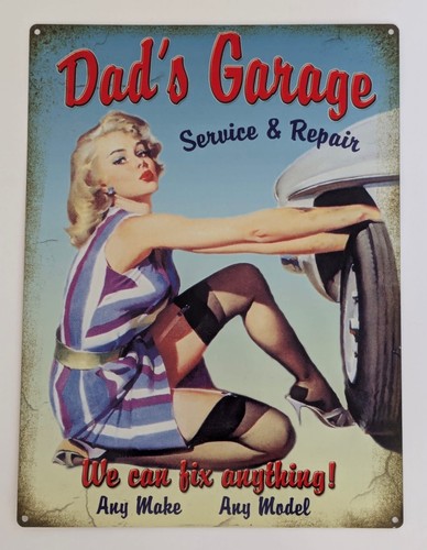 Dads garage metal - dads,