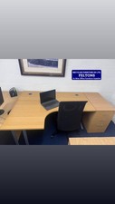 1600mm Wide Radial Desk Sets (left&rights) 14 In Stock £149 Set