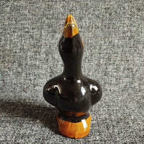 Vintage blackbird ceramic pie - vintage,