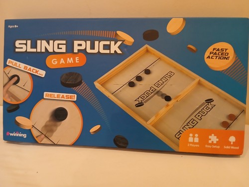Winning sling puck game - sling,