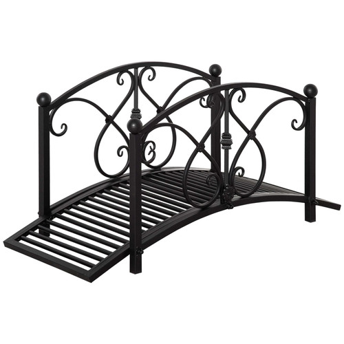 Classic metal garden bridge - classic,