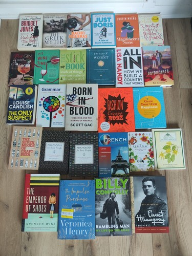10x book bundle - book, random