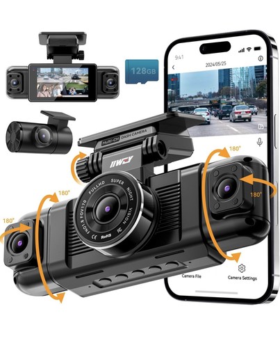Iiwey channel dash cam - dash,