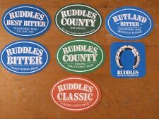 7 RUDDLES BREWERY Beermats Cat