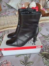 Ladies black boots, Size 4, from BHS, worn about six times, excellent condi