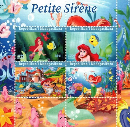 Little mermaid film - mermaid, walt