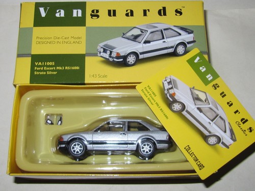 Corgi vanguards ford escort - vanguards,