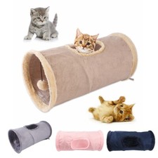 Foldable Cat Tunnel Toy Funny Pet Play Tubes Kitten Channel Puzzle Indoor Toys