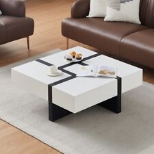 Square Coffee Table Drawers