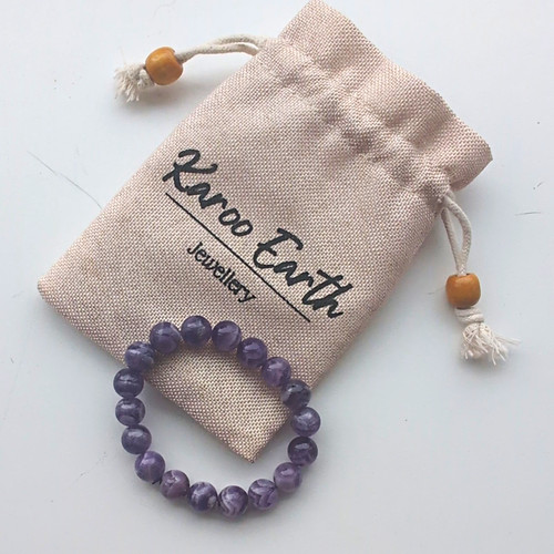 Karoo earth amethyst round - amethyst,