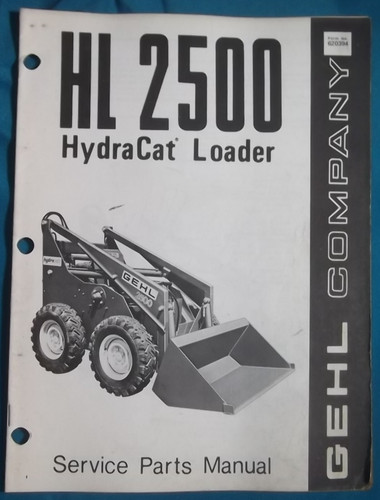 Gehl 2500 hydracat - gehl, hl-2500