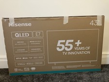 Hisense 43” QLED Smart TV