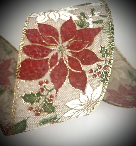 63mm poinsettia christmas - 63mm,
