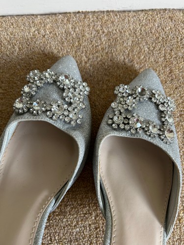 Linzi silver bridal/evening