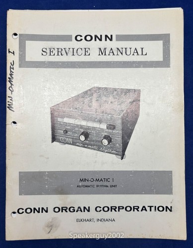 Original conn organ - original, service