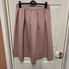 Ladies Pink Elasticated Skirt