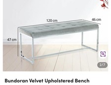 Bundoran velvet upholstered