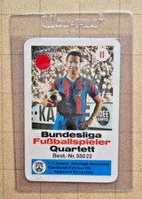 1968 FX Schmid Bundesliga Fussballspieler Quartett II Header Franz Beckenbauer