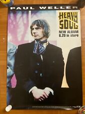 PAUL WELLER / HEAVY SOUL 1995 Japan Original Promo Poster B2 20x28in 515x728mm