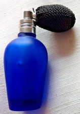 Chrome Metal Top puffer - Blue