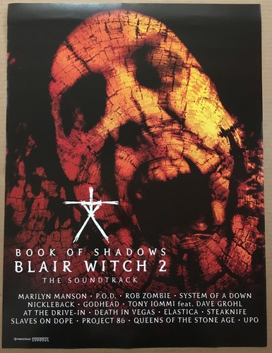 Blair witch rare promo poster - witch,