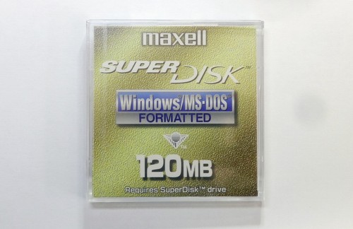 Superdisc 120mb floppy - superdisc,