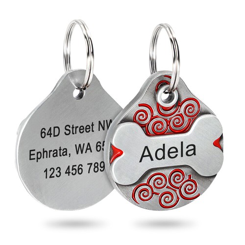 Custom engraved pet tag - custom,