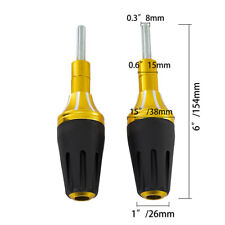 1Pair Motorcycle Frame Sliders Protector Anti Crash Aluminum Alloy Universal Fit