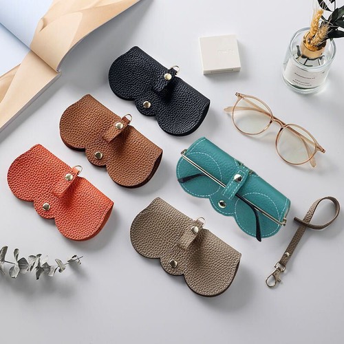 Soft leather sunglasses - sunglasses, bag