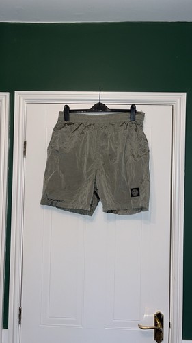 Khaki silvery stone island - stone,