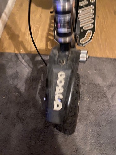 Ped petrol scooter with - go,