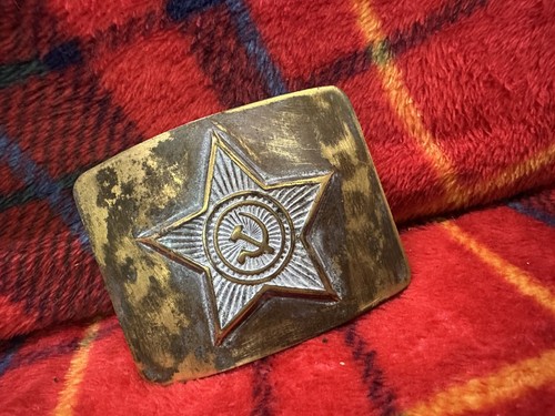 Ussr soviet belt buckle - belt,