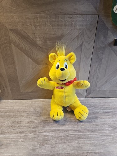 Haribo bear gummy plush - gummy, yellow