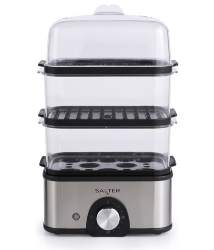 Salter tier food - 3-tier, steamer
