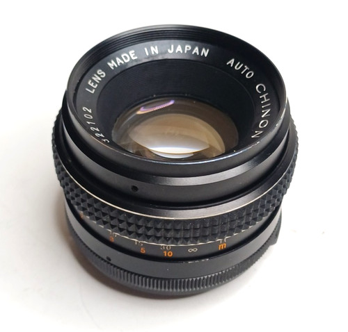 Auto chinon 55mm - auto, f1.7