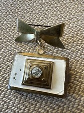 Vintage Photo Book And Pin Of