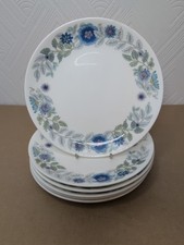6x Vintage Wedgwood Bone China