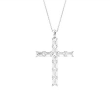14K White Gold Lab Grown