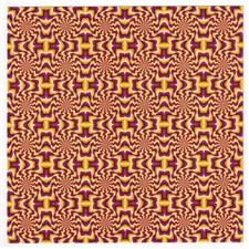 Optical Illusion Blotter Art