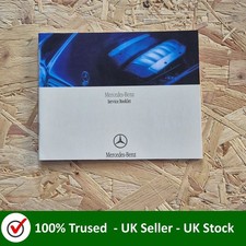 Mercedes Benz Service History Blank Book For All Models Up To 2024