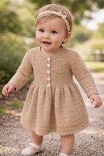 Hand Crocheted Matching Dress