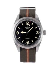 Tudor Ranger 9950 Watch Black Dial Steel Denim Strap 2024 Box Papers