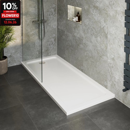 Modern rectangular shower tray - shower,