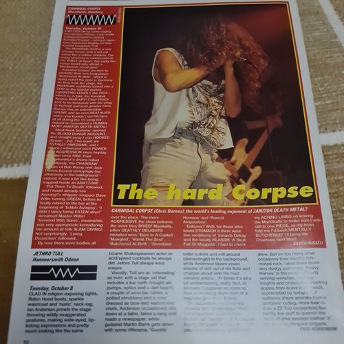 Vintage cannibal corpse - vintage, /