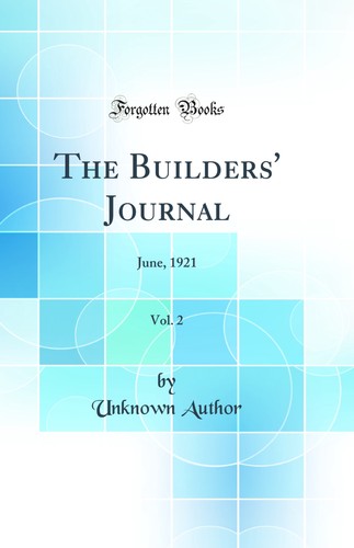 The builders journal vol 2 - builders',