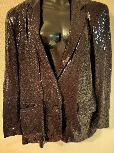 Zara black sequin oversized - zara,