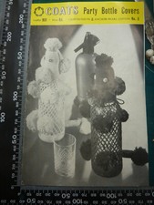 Crochet Pattern Coats 931 Poodle Party  Covers  Vintage Ex Condition