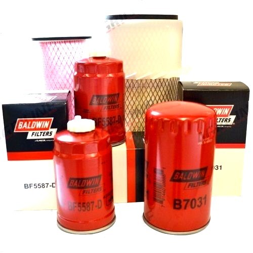 Filter service kit for - filter, case